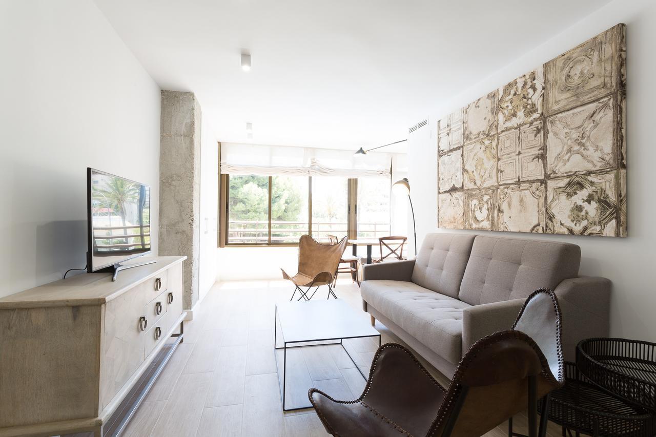 New San Juan Beach Apartment With Ac Alicante Bagian luar foto
