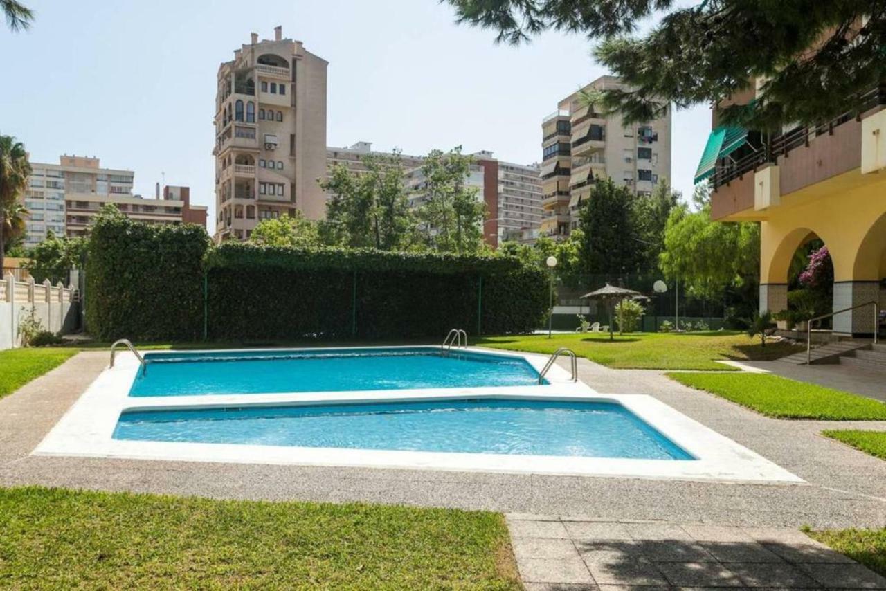 New San Juan Beach Apartment With Ac Alicante Bagian luar foto