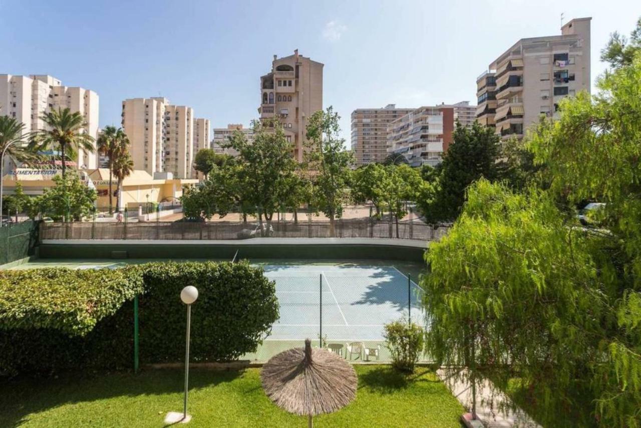 New San Juan Beach Apartment With Ac Alicante Bagian luar foto